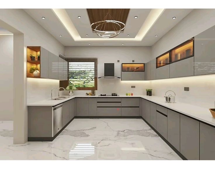 Modern Kitchen and Modular Wardrobes Design